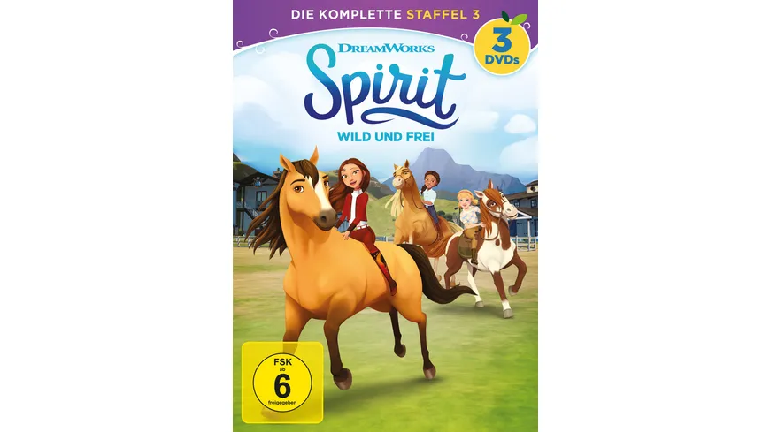 Spirit: Wild und frei - Die komplette Staffel 3  [3 DVDs]