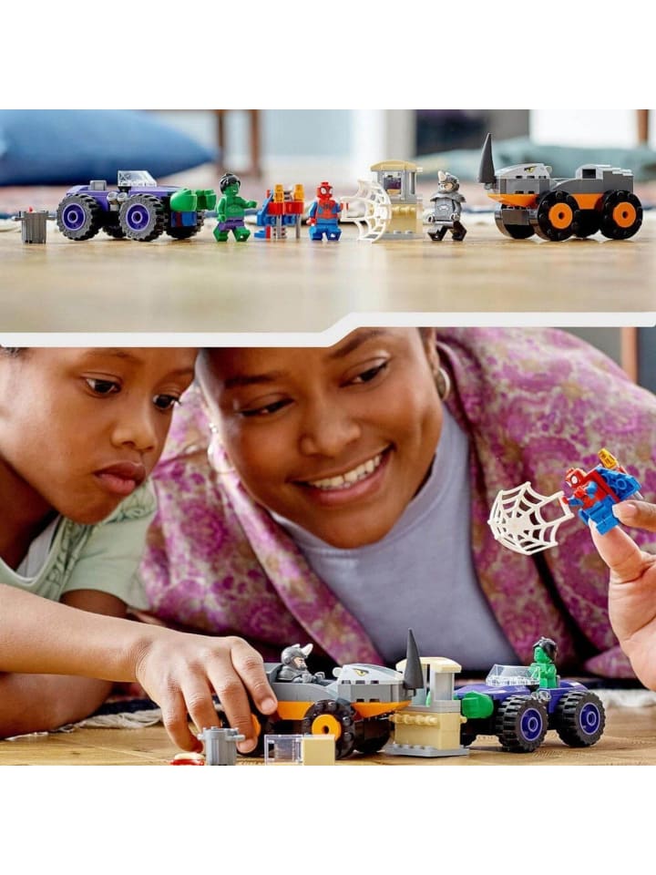 LEGO LEGO® 4  10782 Hulks und Rhinos Truck-Duell in Mehrfarbig ab 4 Jahre günstig kaufen onesize