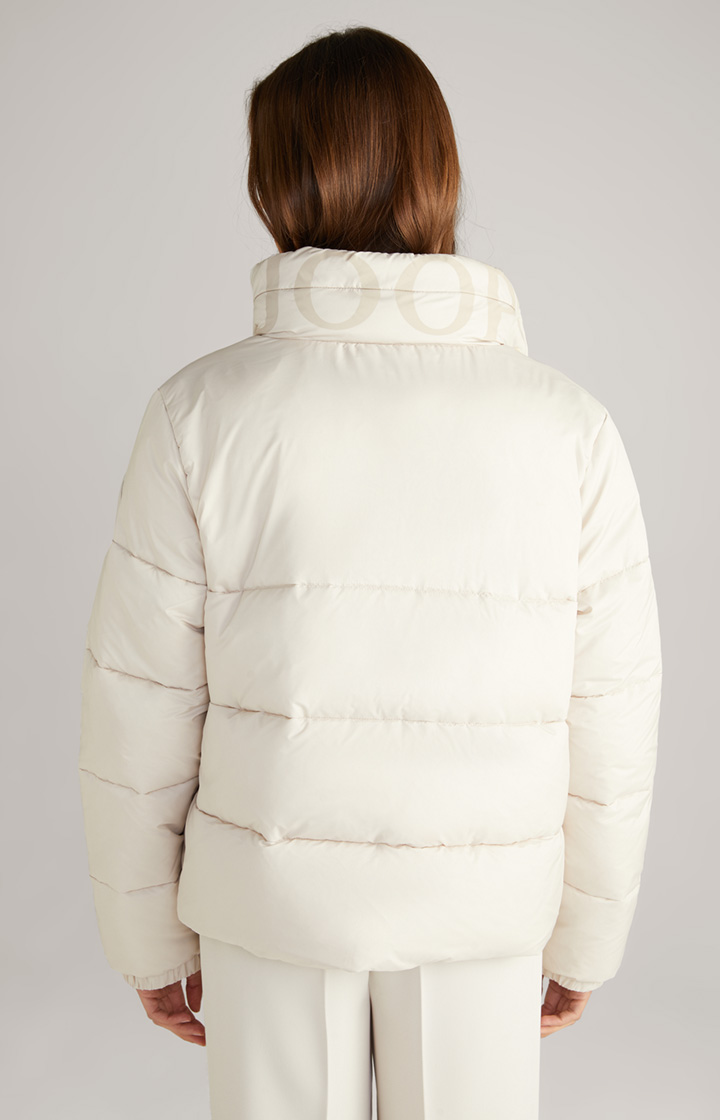 Steppjacke in Offwhite