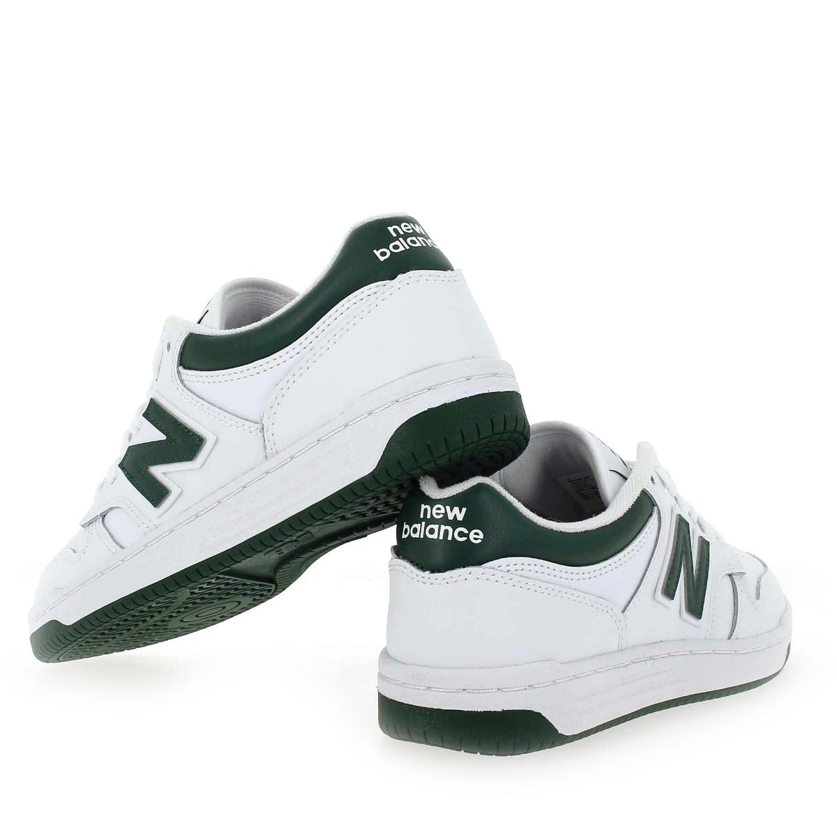 New Balance  BB480 LNGD - Blanc vert