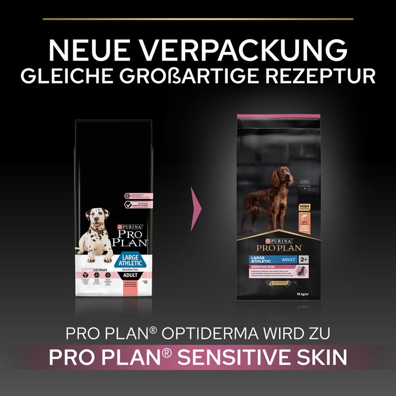 PURINA PRO PLAN Large Athletic Adult Sensitive Skin Lachs