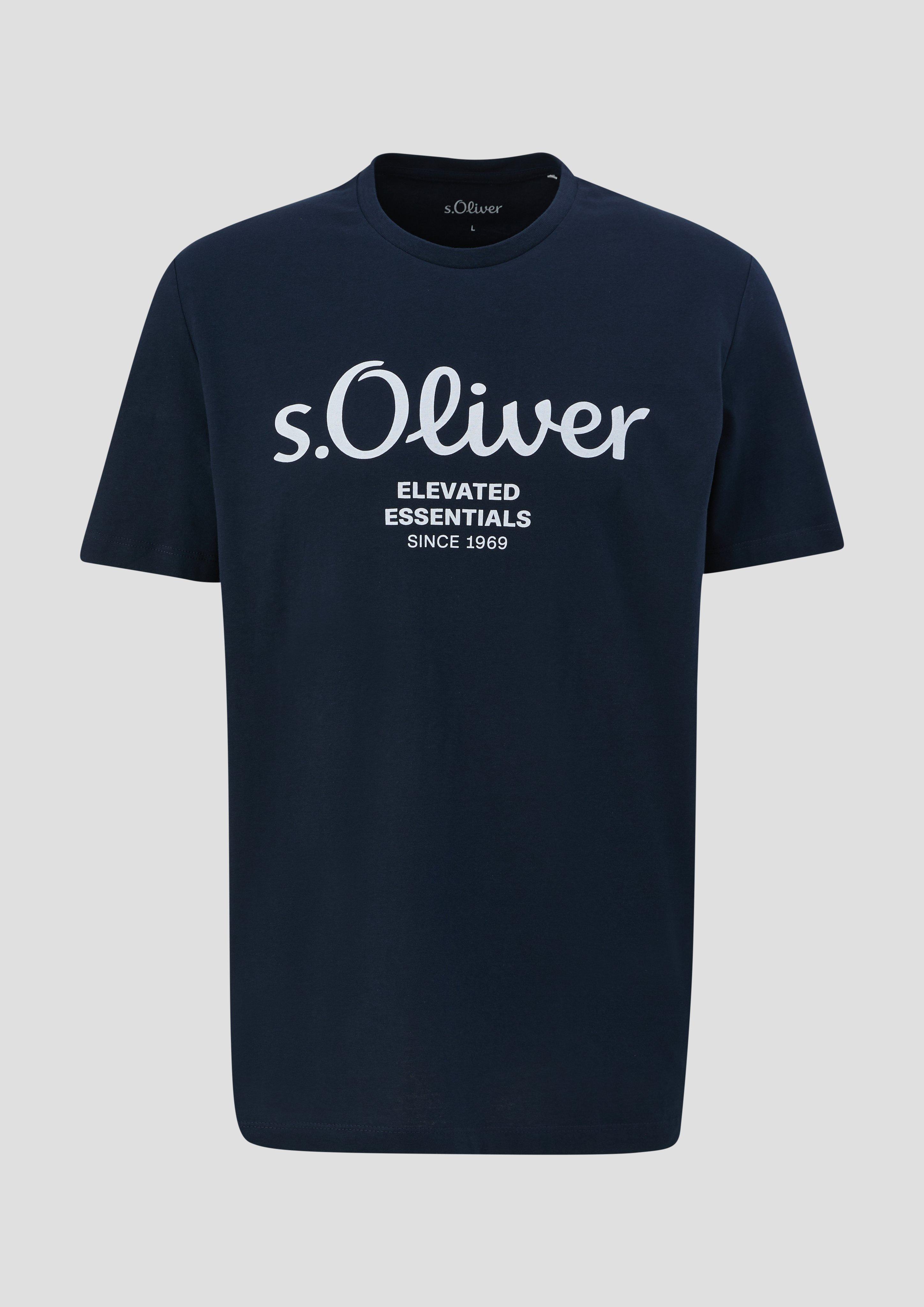 T-Shirt mit Label-Print  2139909-59D1