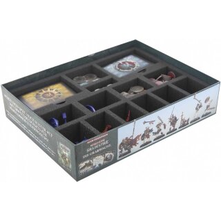 Schaumstoffeinlage für Warhammer Shadespire inklusive Schaumstoffdeckel