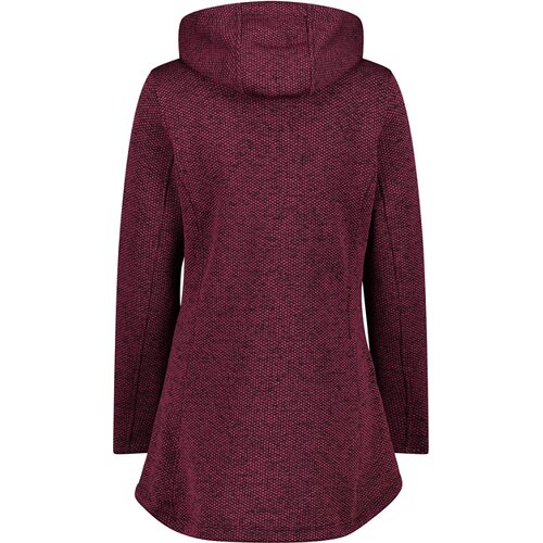 DAMEN KAPUZENSWEAT WOMAN LONG JACKET FIX HOOD