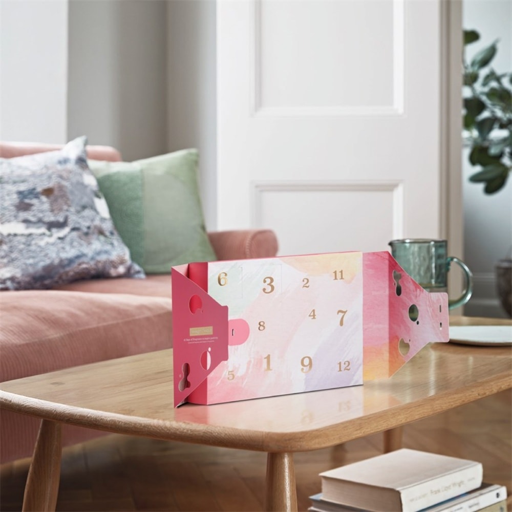 Yankee Candle Calendrier de l'avent Bougie votive en verre Bougie