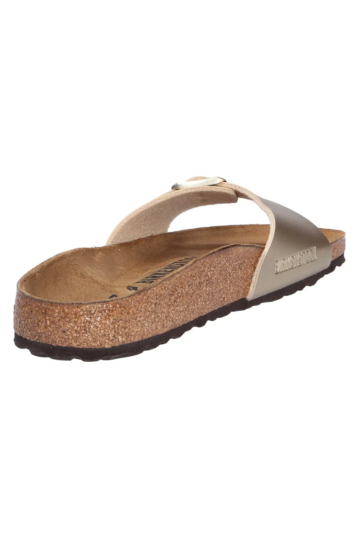 Birkenstock  Sandalette - Goldfarben - Flacher Absatz