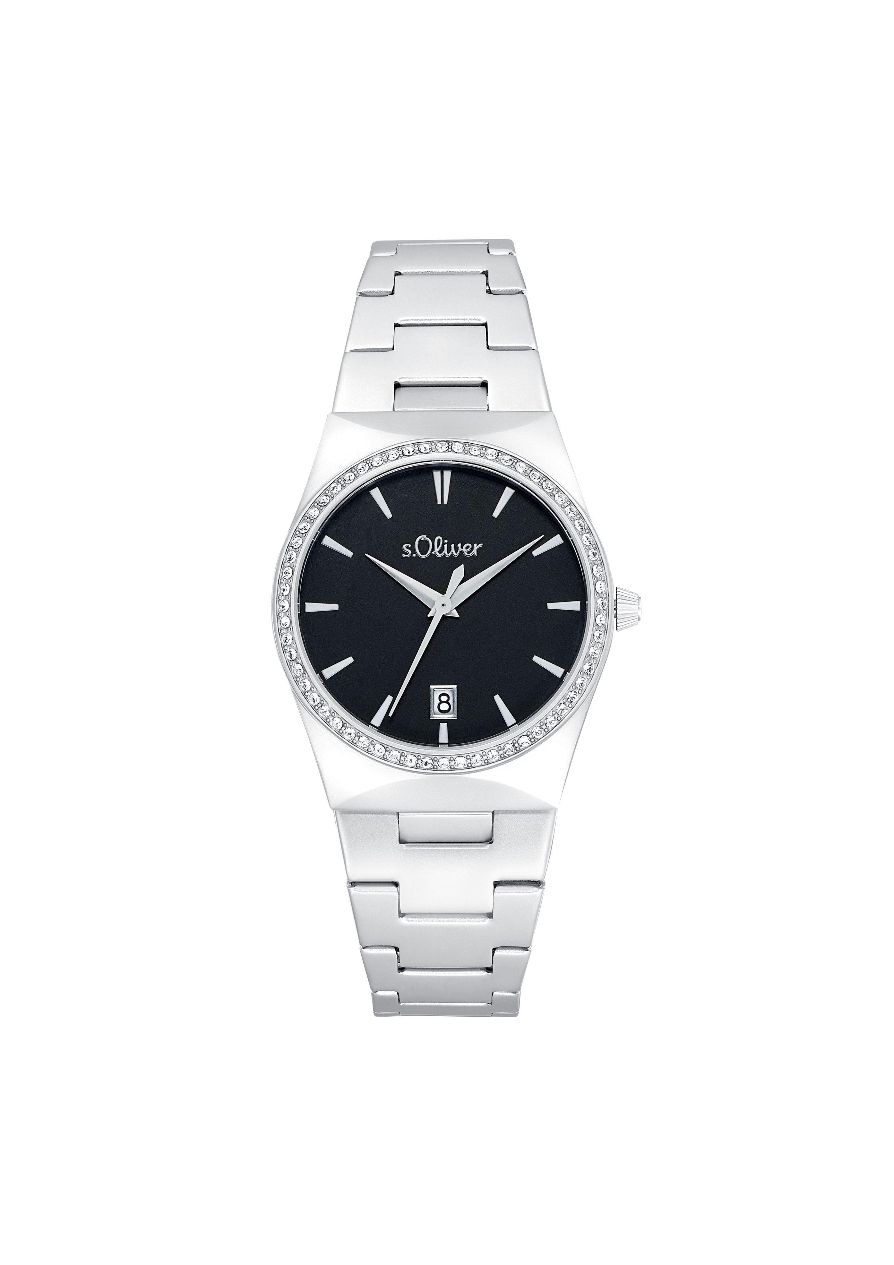 Moderne Edelstahluhr  6007244-92B0