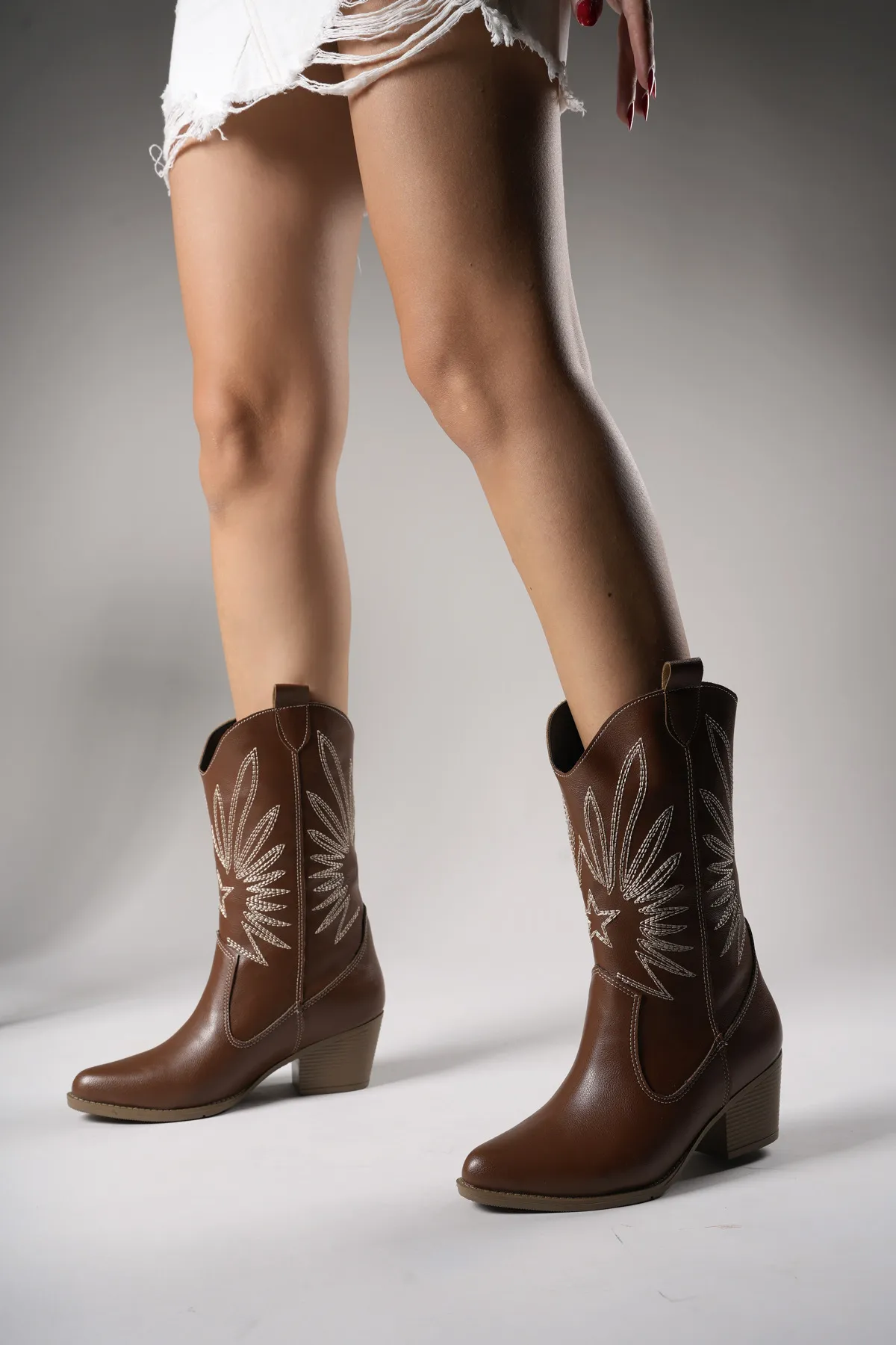 Riccon  Rhifthil Damenstiefel 00125001 Tan Skin