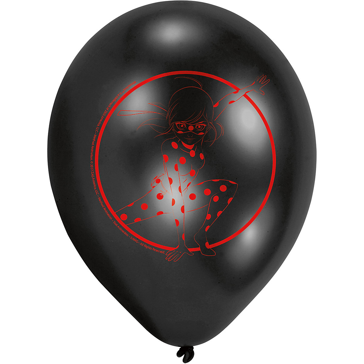 Luftballons Miraculous, 6 Stück