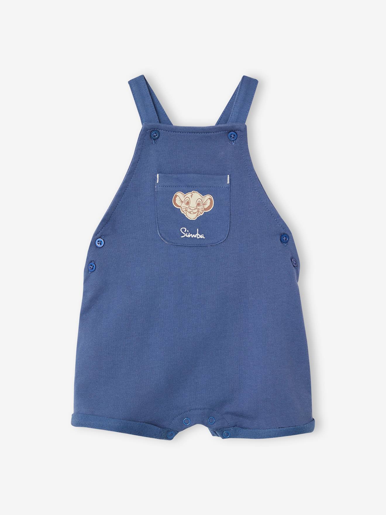 The Lion King Baby Set: T-Shirt & Latzshorts Disney KÖNIG DER LÖWEN - indigo-blau