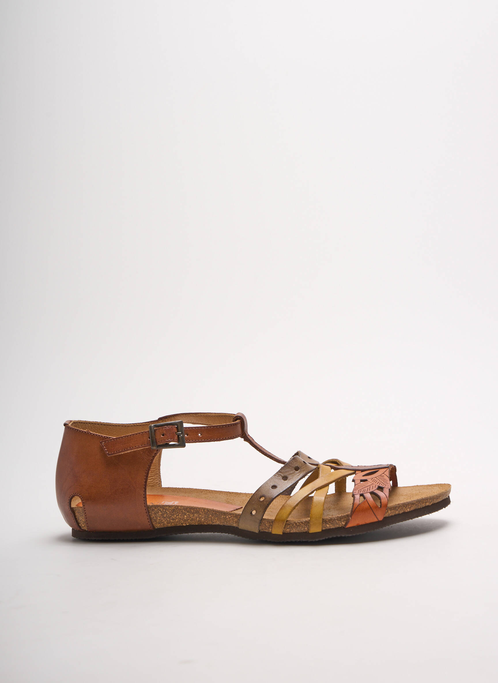 Xapatan Sandales Nu Pieds Femme couleur jaune
