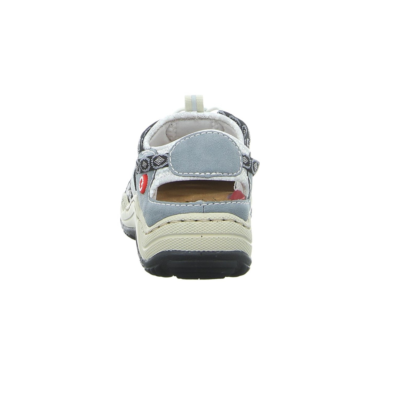 RIEKER Sportliche Slipper blau