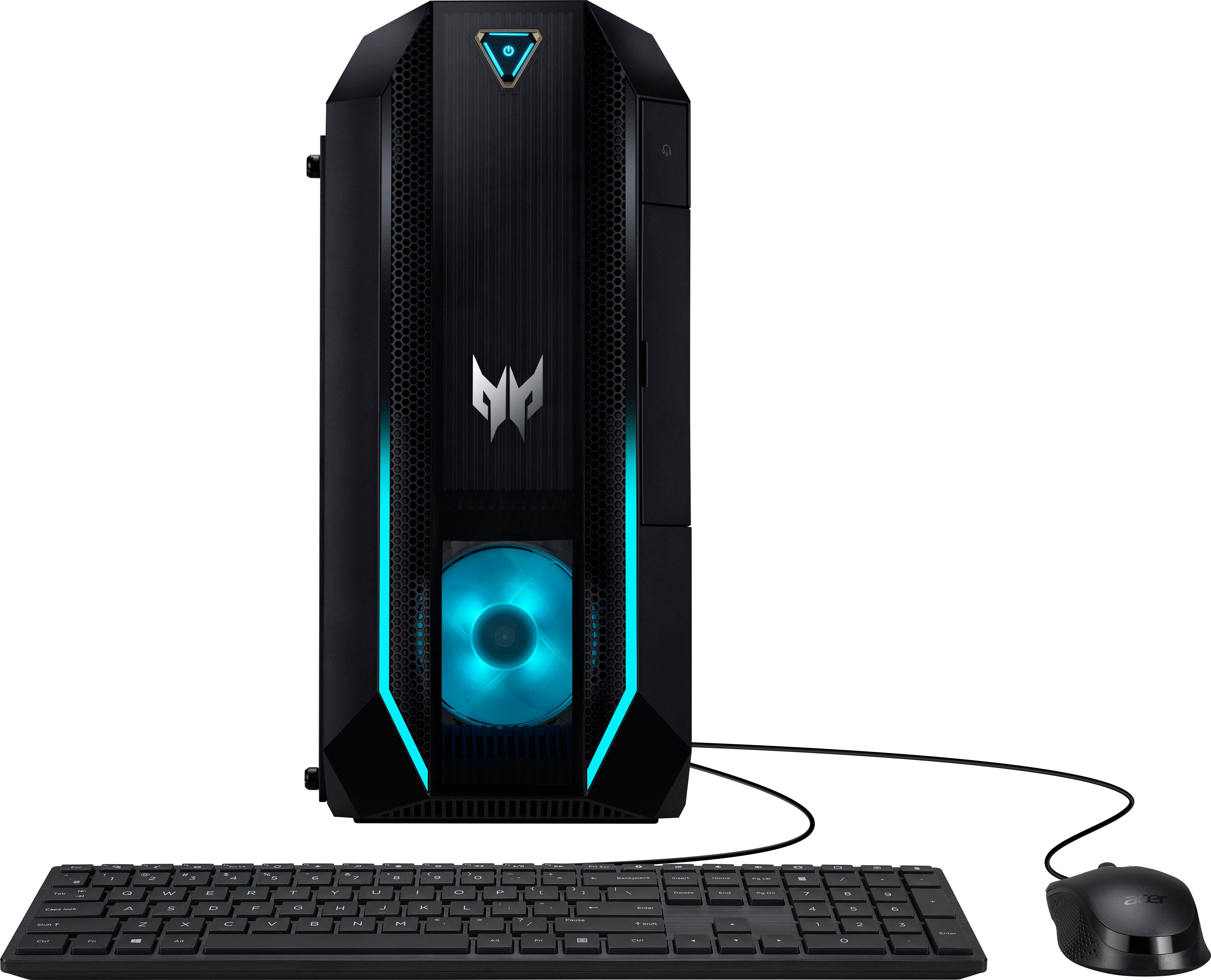 Acer Predator Orion 3000 (PO3-630) Gaming-PC (Intel® Core i7 11700F, GeForce GTX 1660 Super, 16 GB RAM, 1000 GB HDD, 512 GB SSD, Luftkühlung)