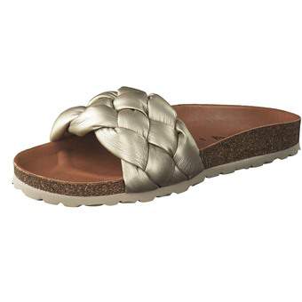 Verbenas Rai Roda Pantolette in gold