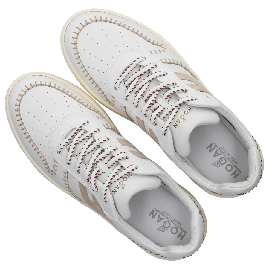 Hogan - Sneaker low H630 Kalbsleder - weiß
