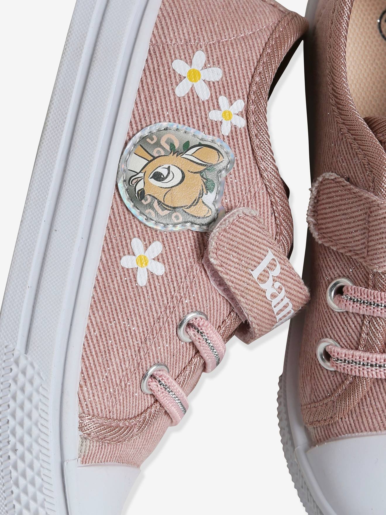 Baskets basses fille DS® Bambi rose