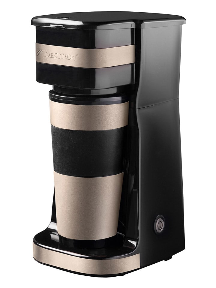 bESTRON Kaffeemaschine in Schwarz/ Beige - 420 ml günstig kaufen onesize