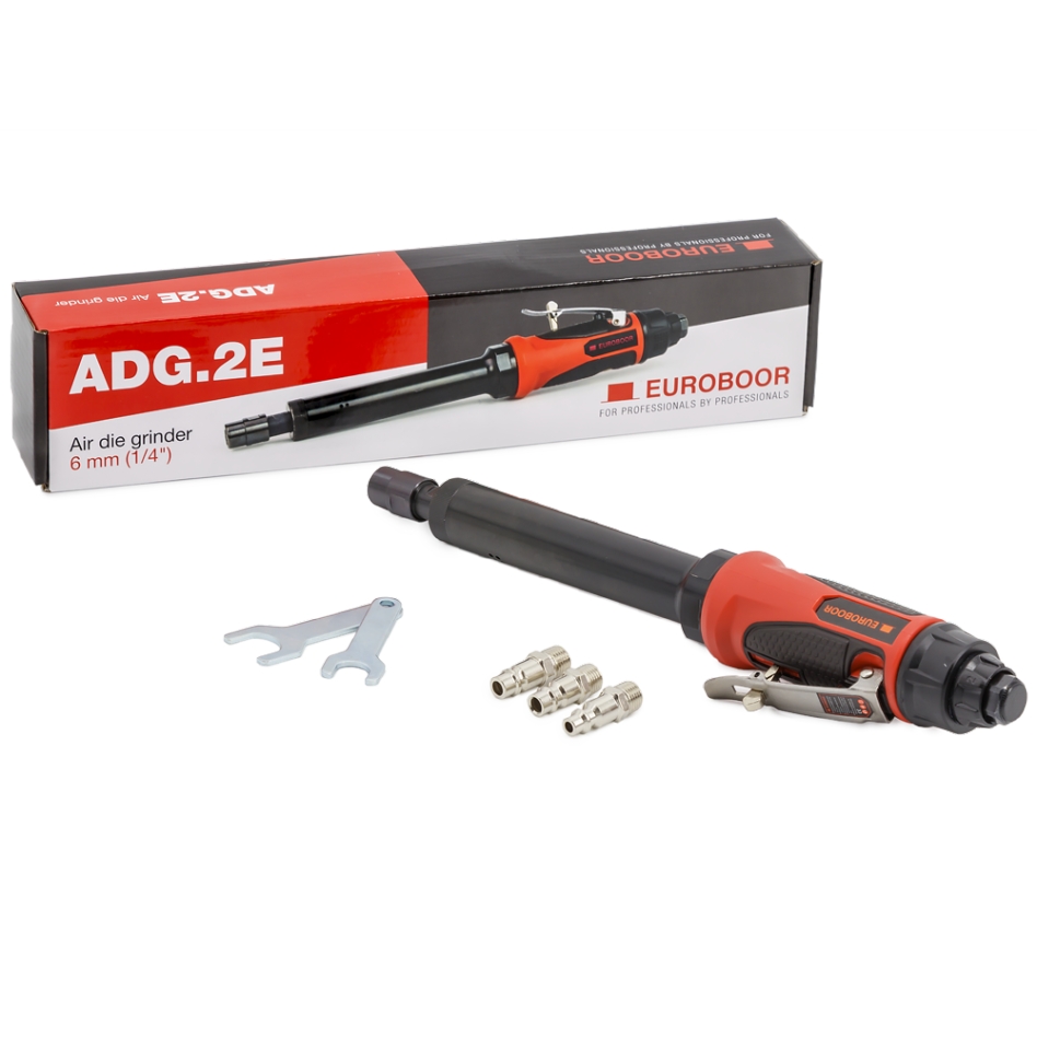 Euroboor 14211900220004 ADG.2E Druckluft-Winkelschleifer, verlängertes Modell