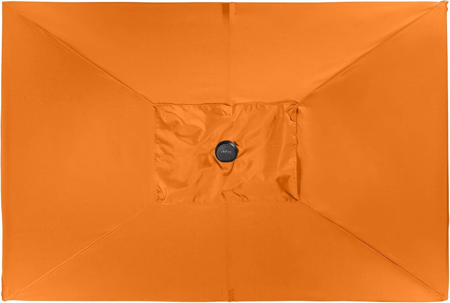 derby Rechteckschirm Basic lift 210x140 cm umbra, LxB: 140,00x210,00 cm, abknickbar, höhenverstellbar, wasserabweisend