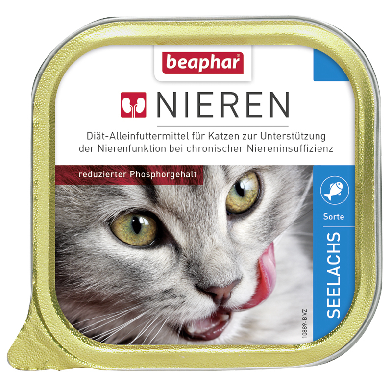 Beaphar Nierendiät Beaphar Nierendiät 16x100g Seelachs