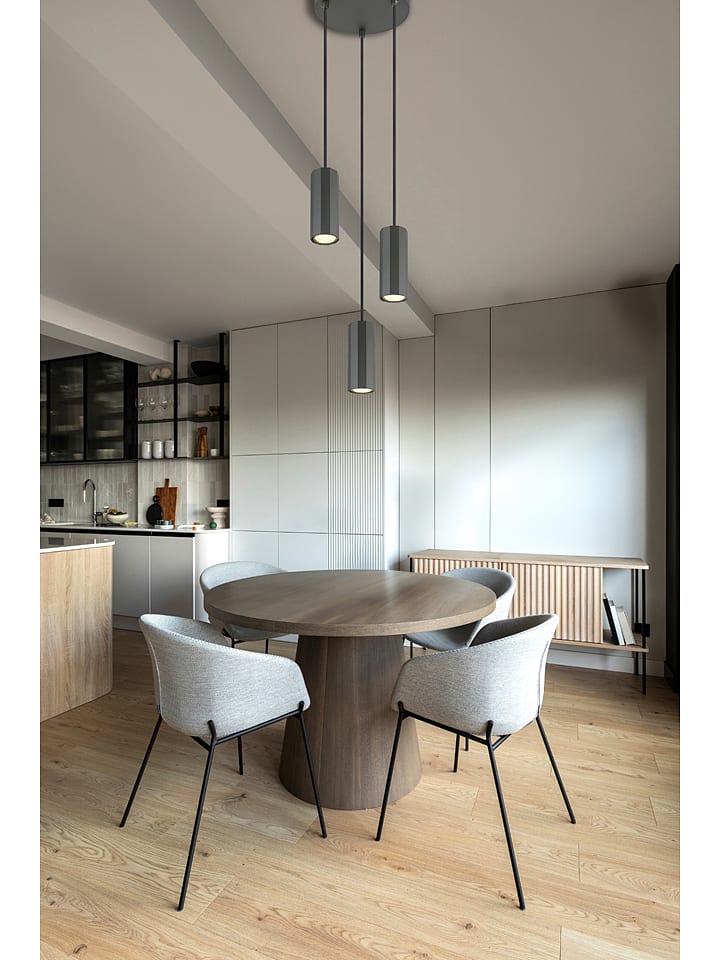 Globo lighting Hängeleuchte in Grau - (H)120 x Ø 21 cm günstig kaufen onesize