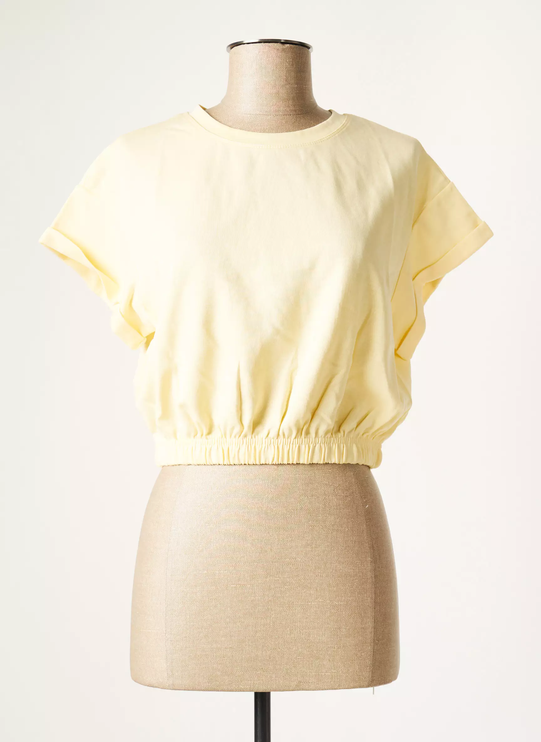 By Swan Tshirts Femme couleur jaune