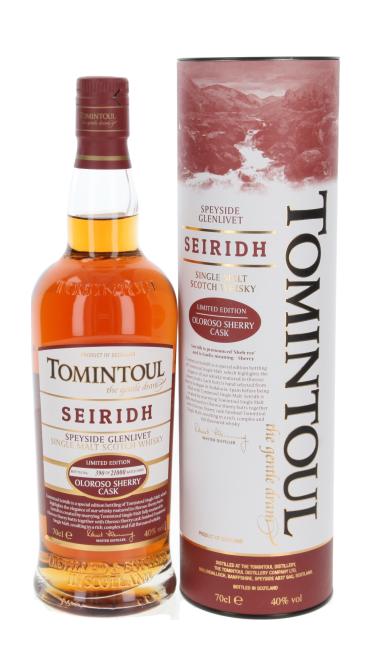 Tomintoul Seiridh Oloroso Sherry Cask Finish 0,7 l·40 % vol