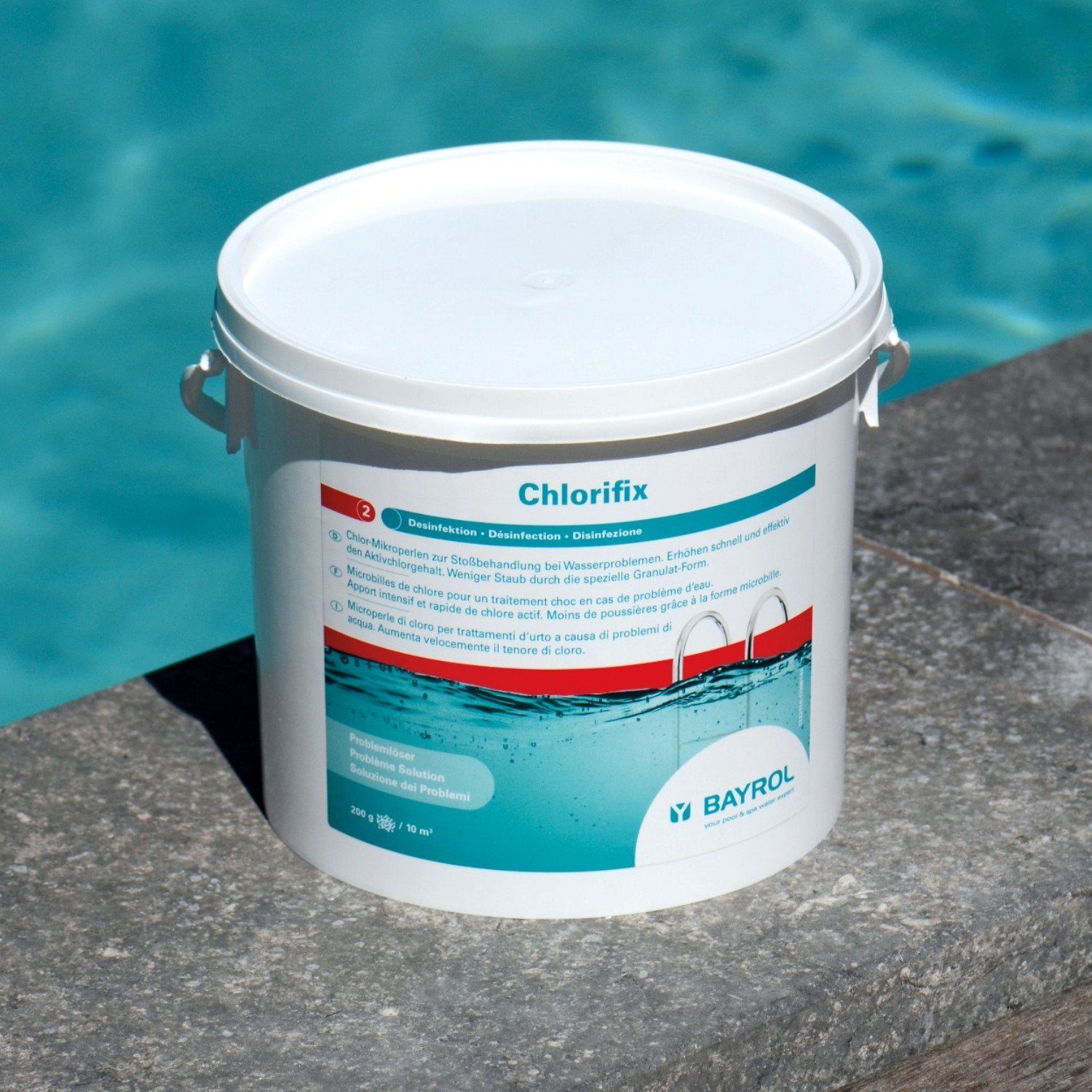 Bayrol Poolpflege Bayrol Chlorifix 10kg schnelllöslich Chlor Granulat Desinfektion Pool