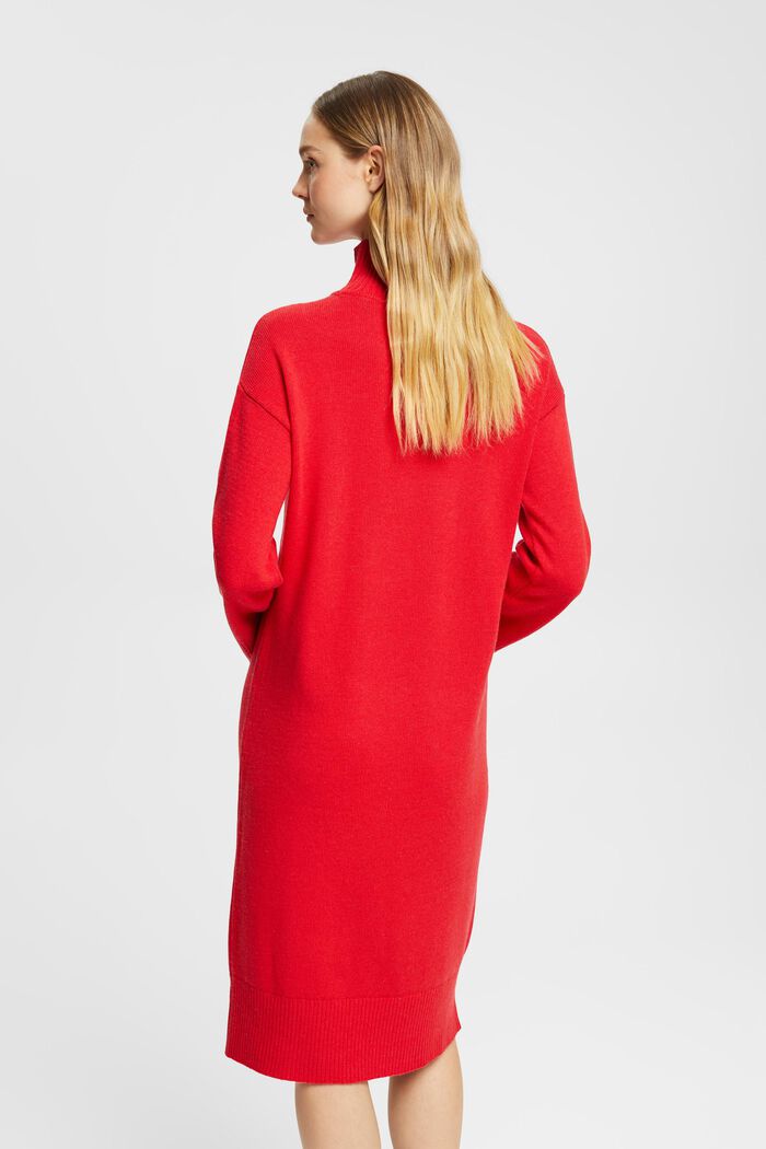 Strickkleid aus Wollmix, LENZING™ ECOVERO™