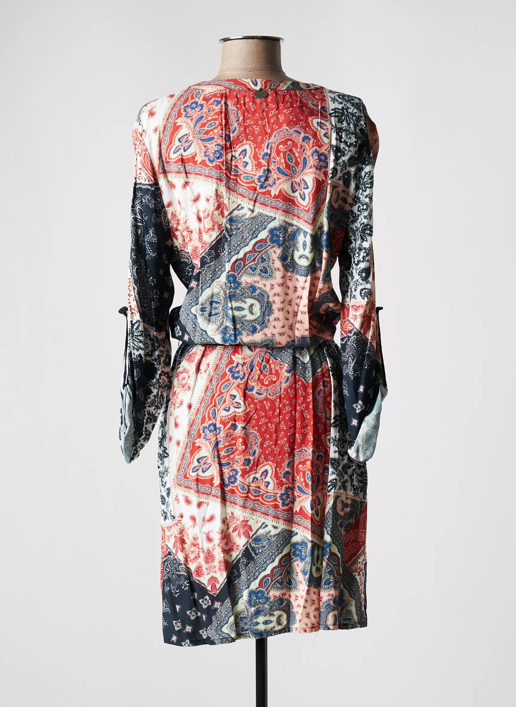 Et Compagnie Robes Mi Longues Femme couleur bleu