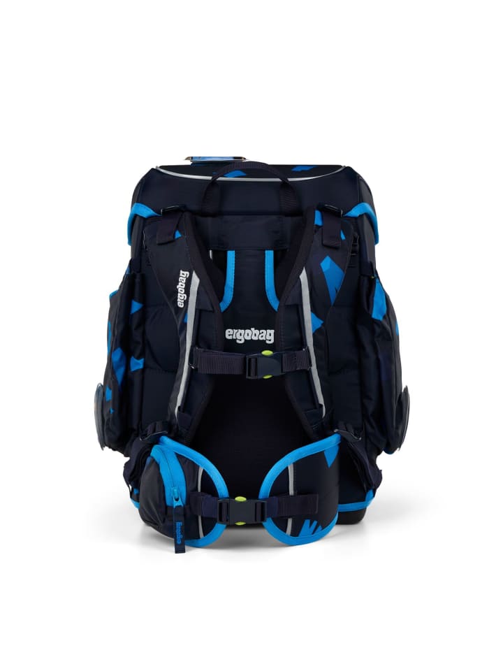 Ergobag Grundschulranzen-Set CUBO VerfolgBärjagd 5-tlg. in Blau günstig kaufen onesize