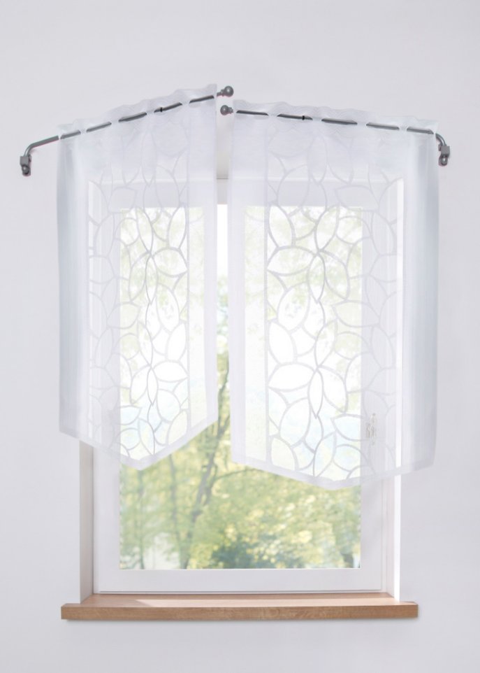 Jacquard Fenster-Behang (1er Pack)