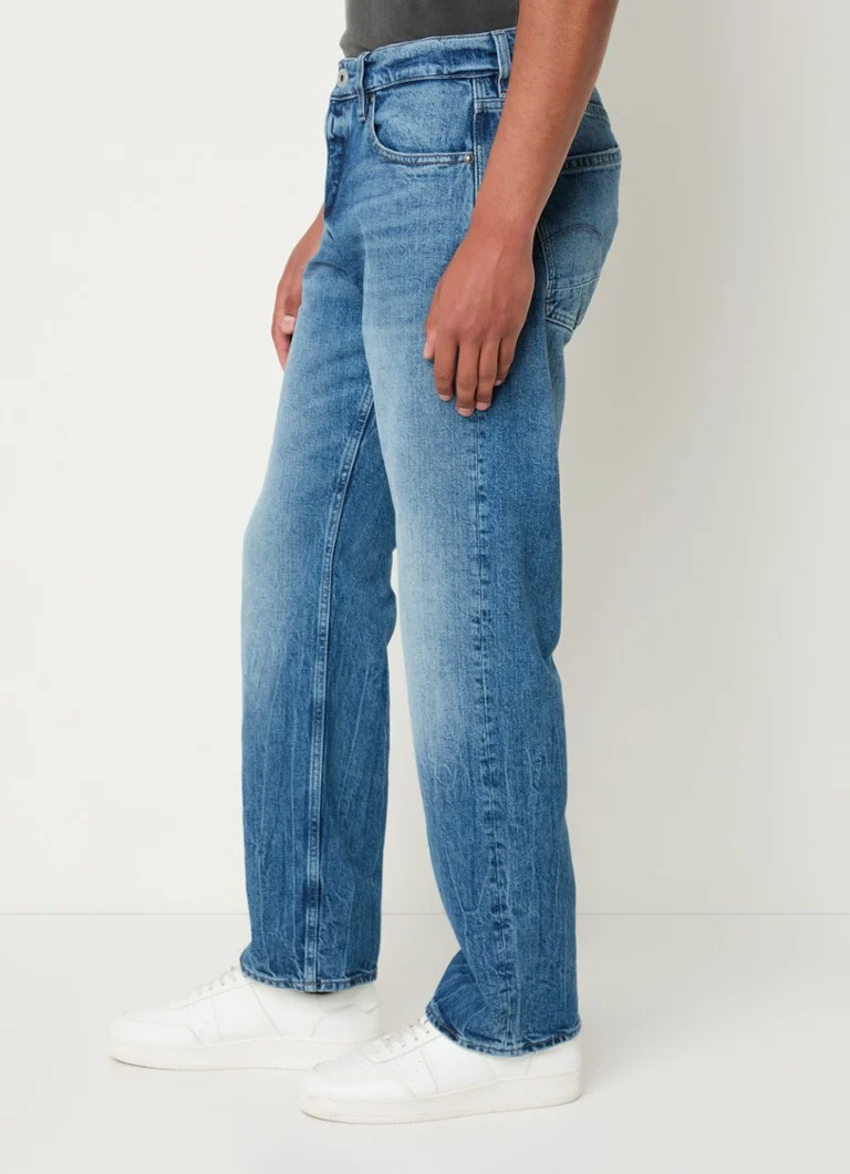 Kavbojke ravnega kroja G-Star RAW Dakota s srednje pranim vzorcem