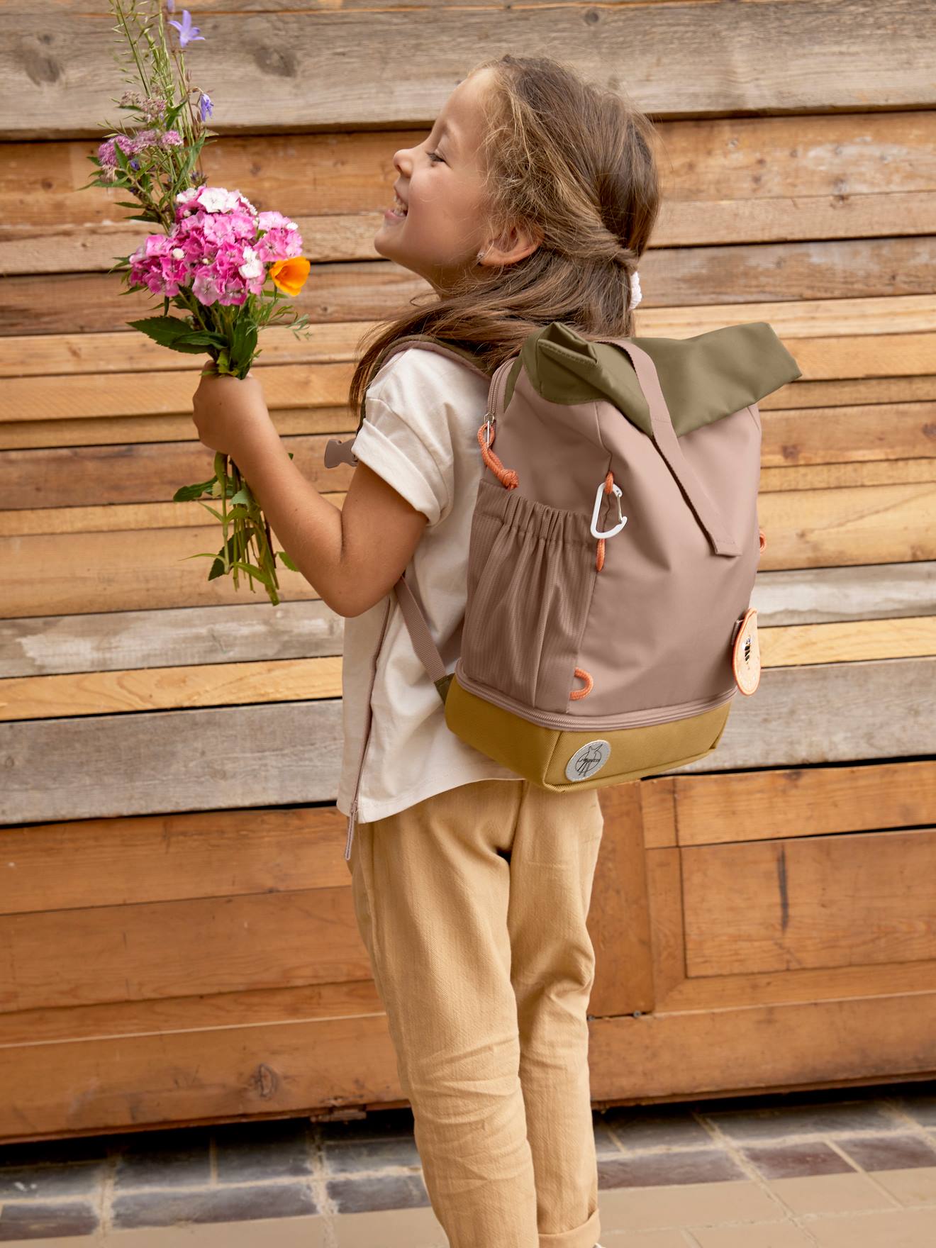 Lässig Kinder Rolltop-Rucksack NATURE LÄSSIG - grün
