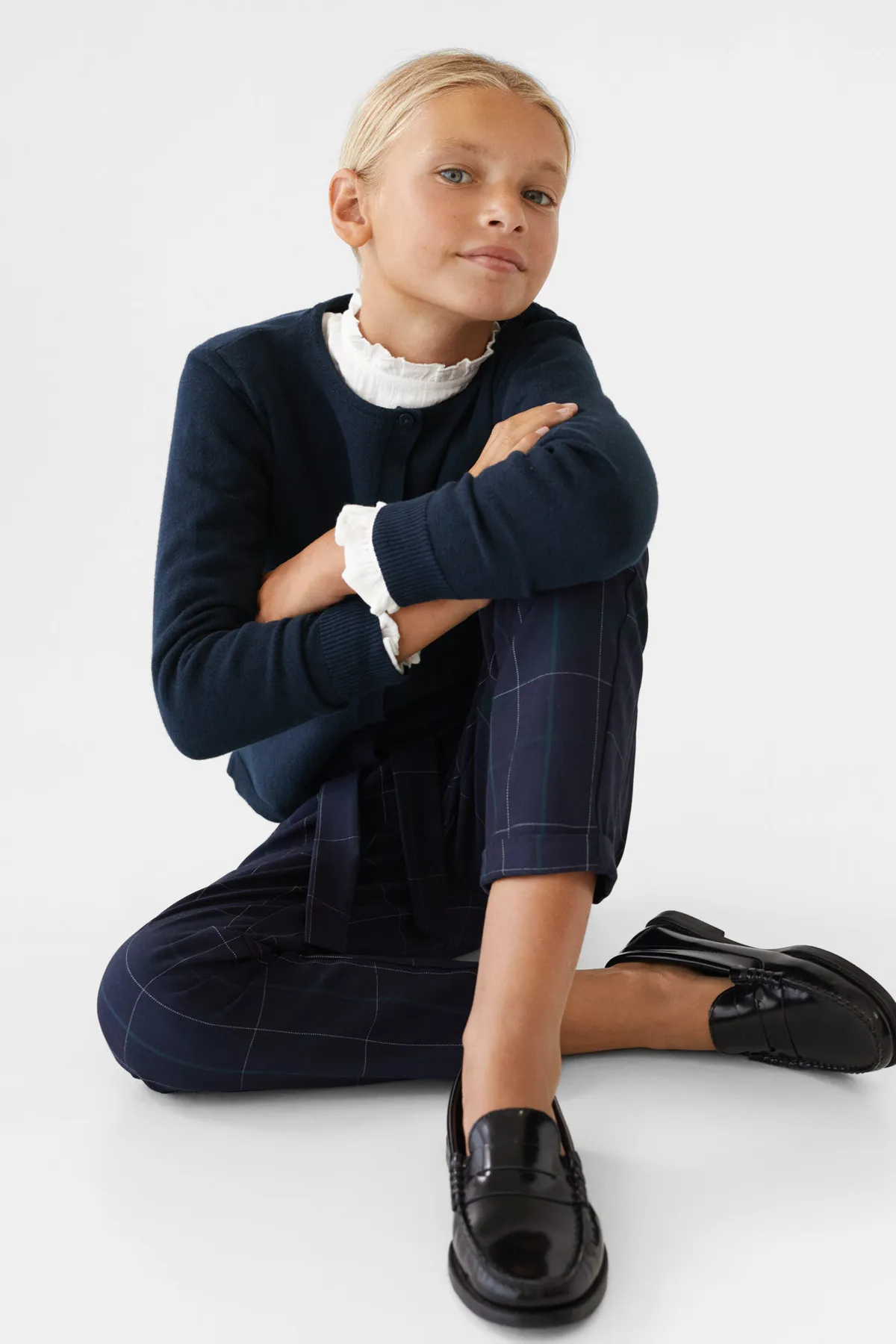 MANGO Kids  37062502 Pullover und Strickjacken Dunkelmarine