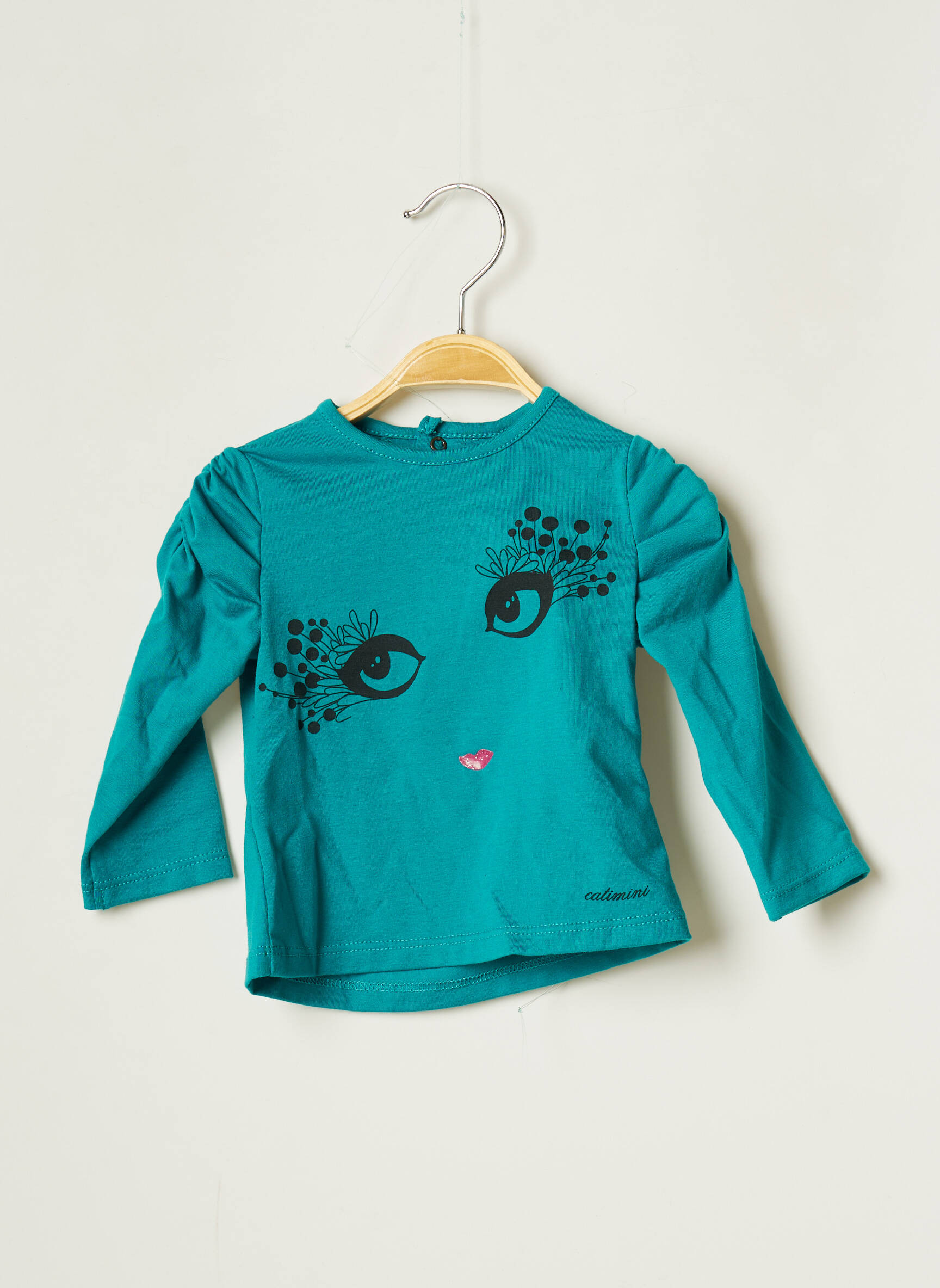 Catimini Tshirts Fille couleur bleu