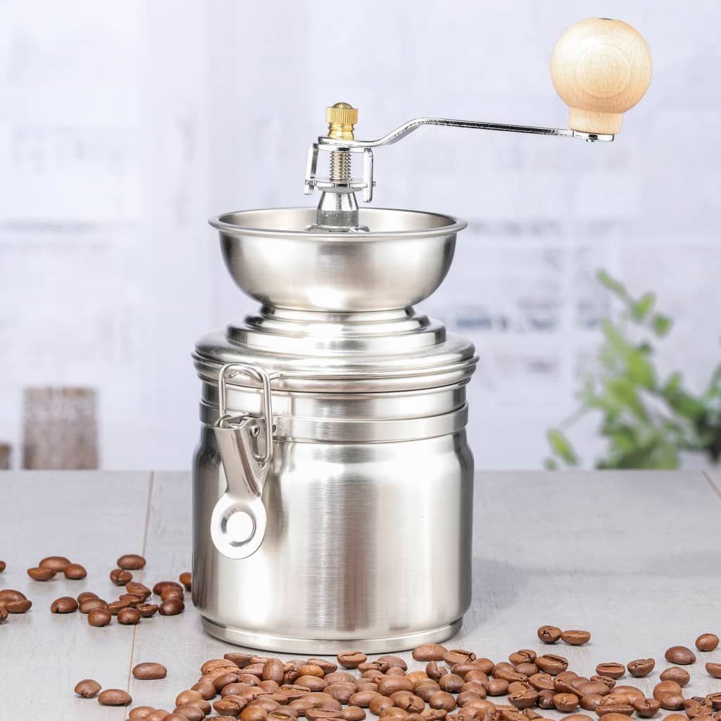 HI Kaffeemühle Manuelle Kaffeemühle Edelstahl