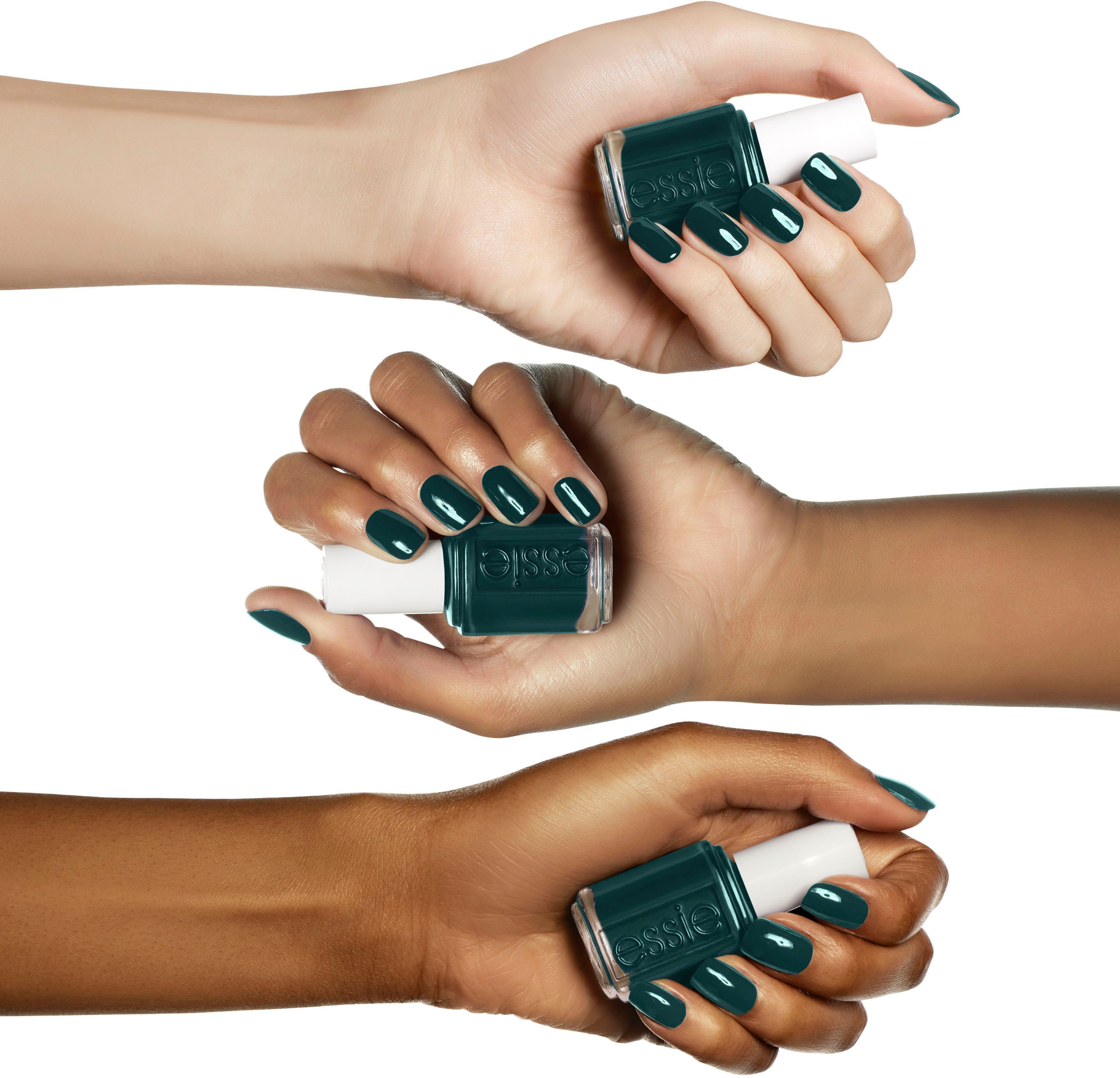 essie Nagellack Grün- und Blautöne