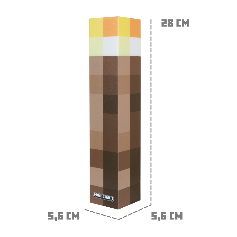 Akku LED-Fackel MINECRAFT