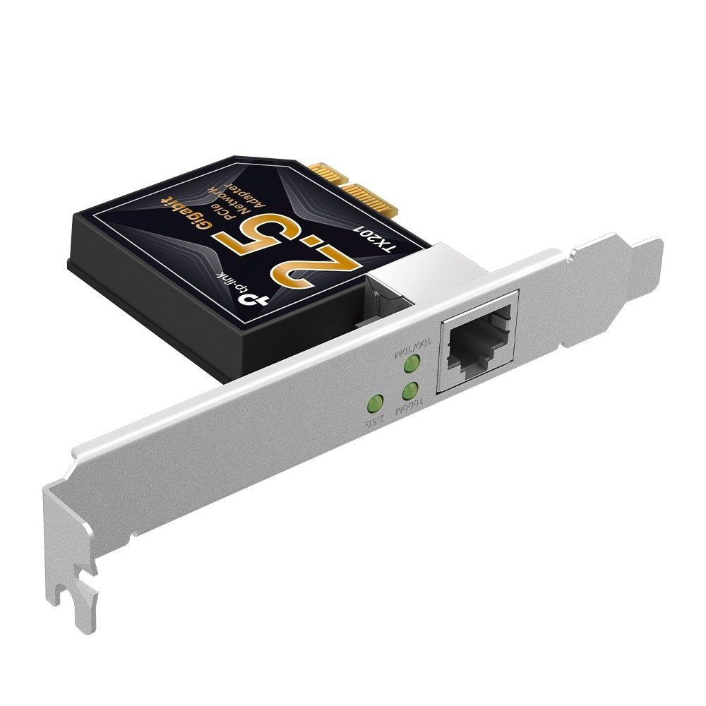 TP-Link TX201 2.5 Gigabit PCI Express Network Adapter Reichweitenverstärker