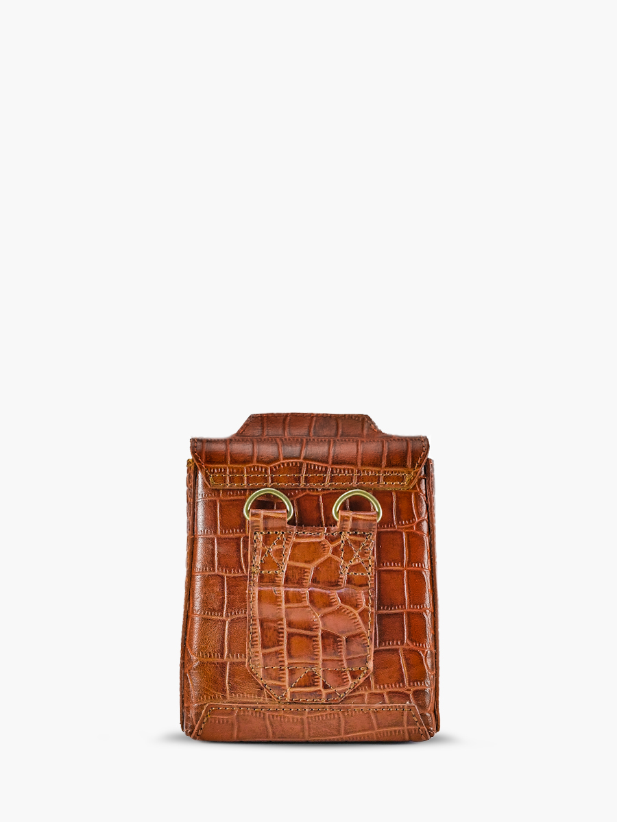 Agathe Alligator - Ambre