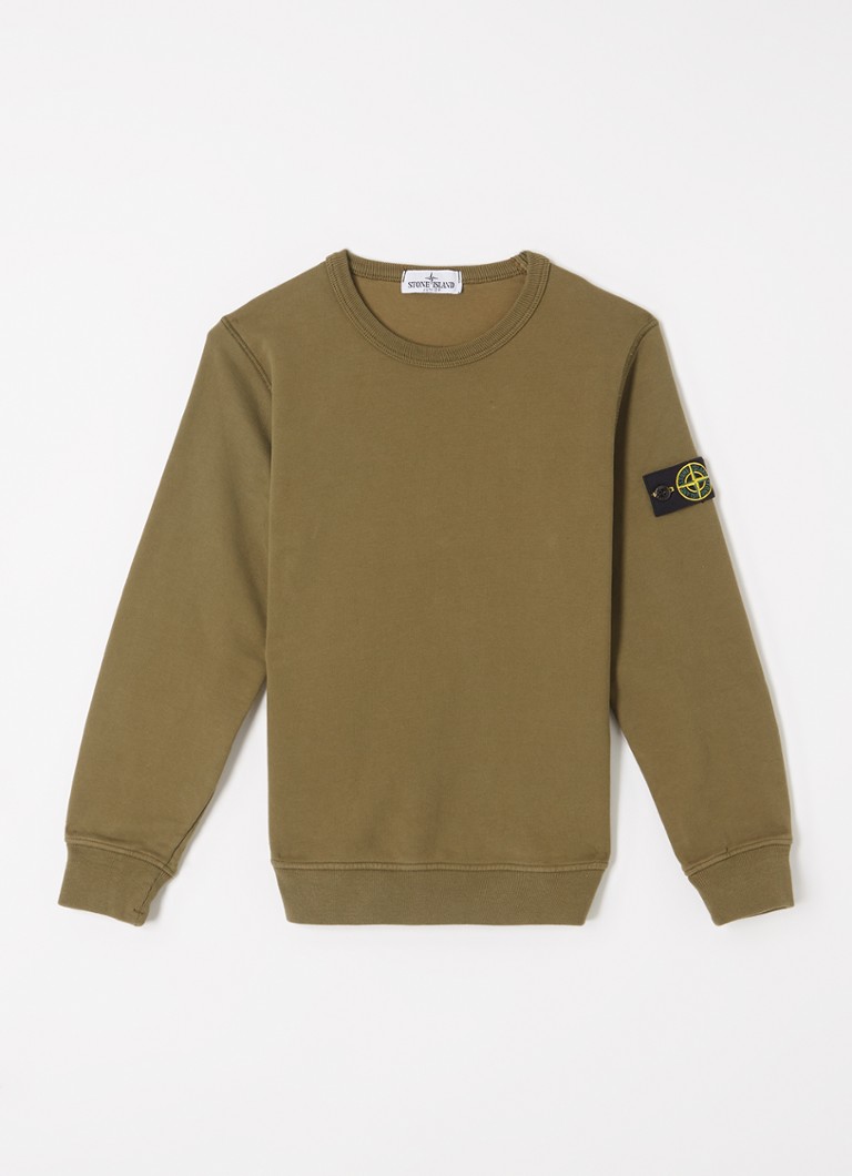 Κεντημένο πουλόβερ με λογότυπο Stone Island 61320