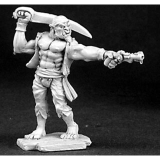 Gagnar Scragslayer, Half Orc Pirate