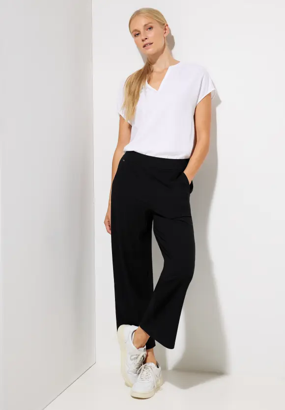 Street One Gerippte Loose Fit Hose