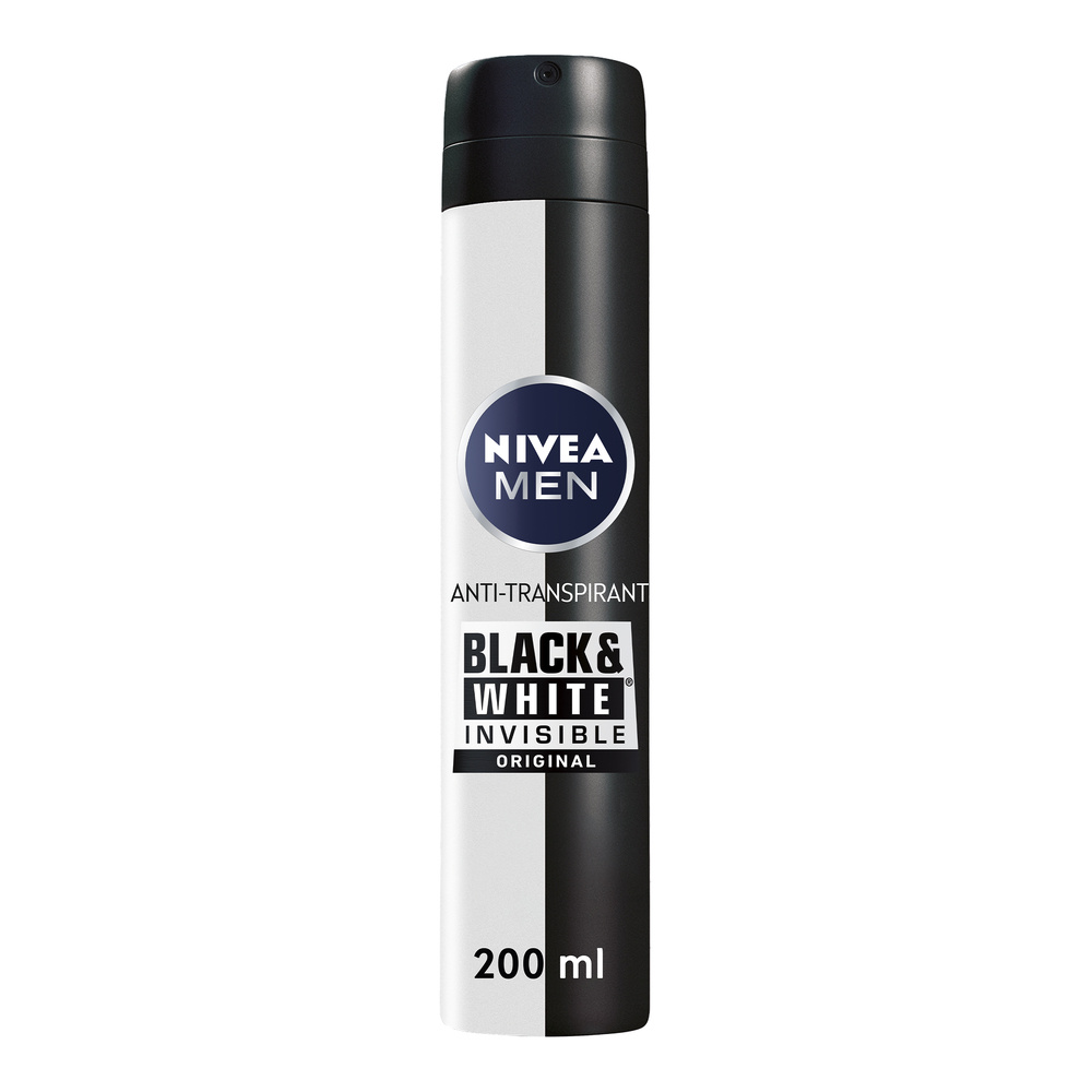 nivea BLACK&WHITE - Déodorant spray anti-transpirant Original 48H Déodorant spray homme