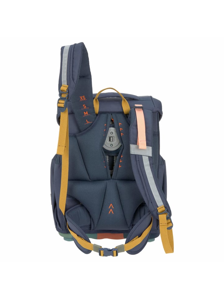 Lässig School Set Slim Unique - Schulranzen Set 7tlg. (Black) in Navy günstig kaufen onesize