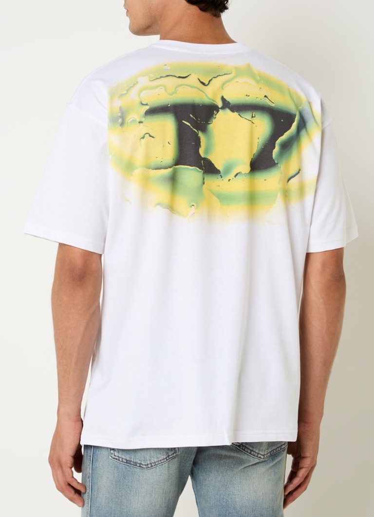 Diesel T-Boxt-K3 T-shirt with logo and back print