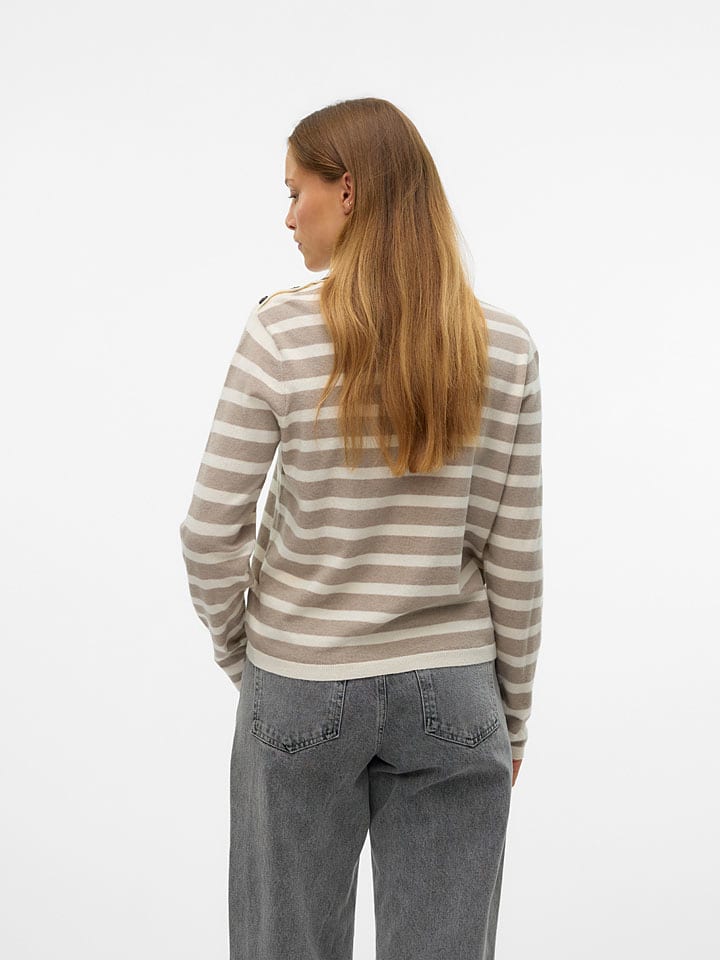 Vero Moda Pullover in Beige/ Creme günstig kaufen