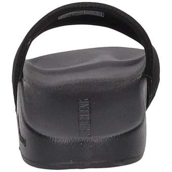 Calvin Klein Slide Monogram Co in schwarz