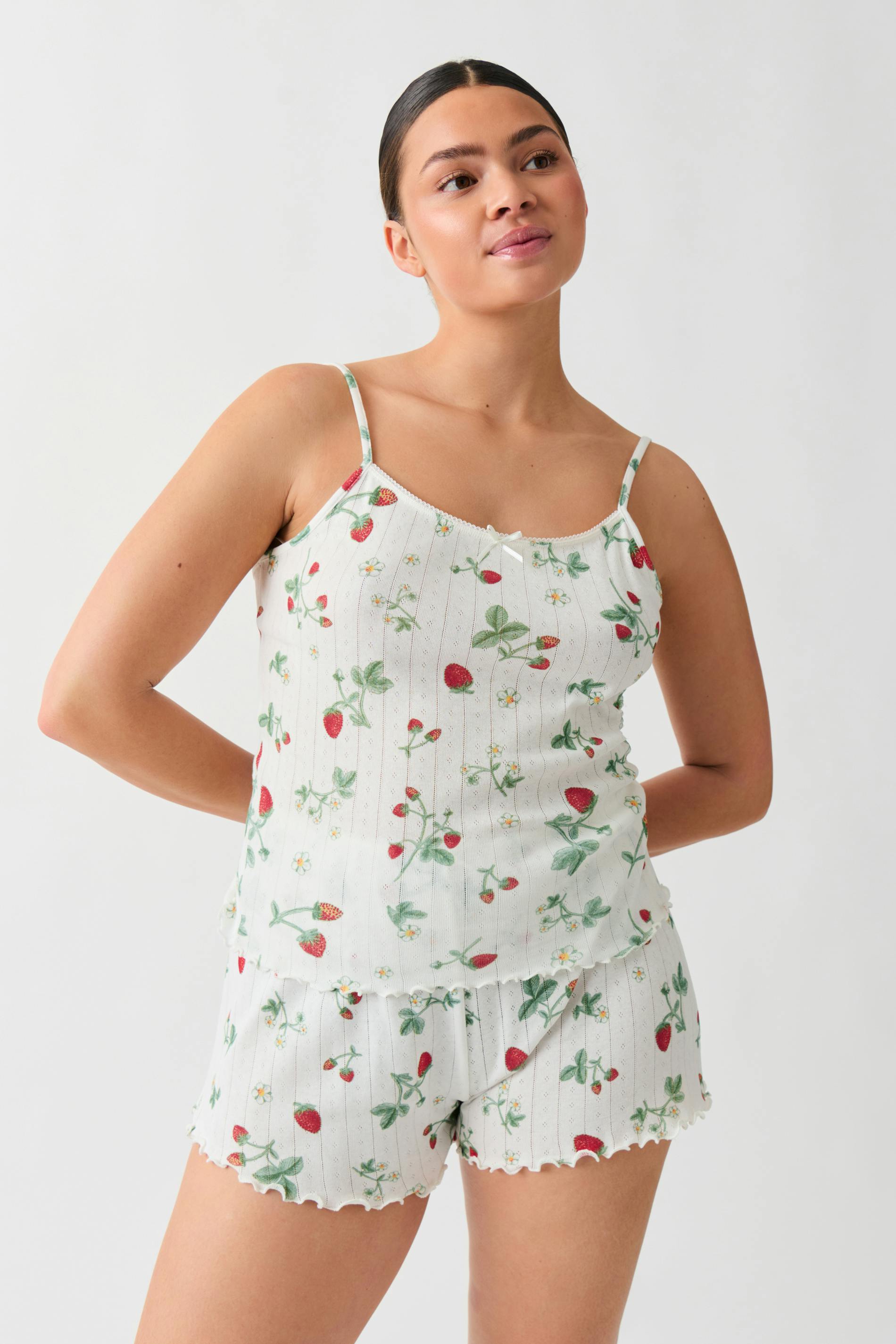 Pointelle shorts